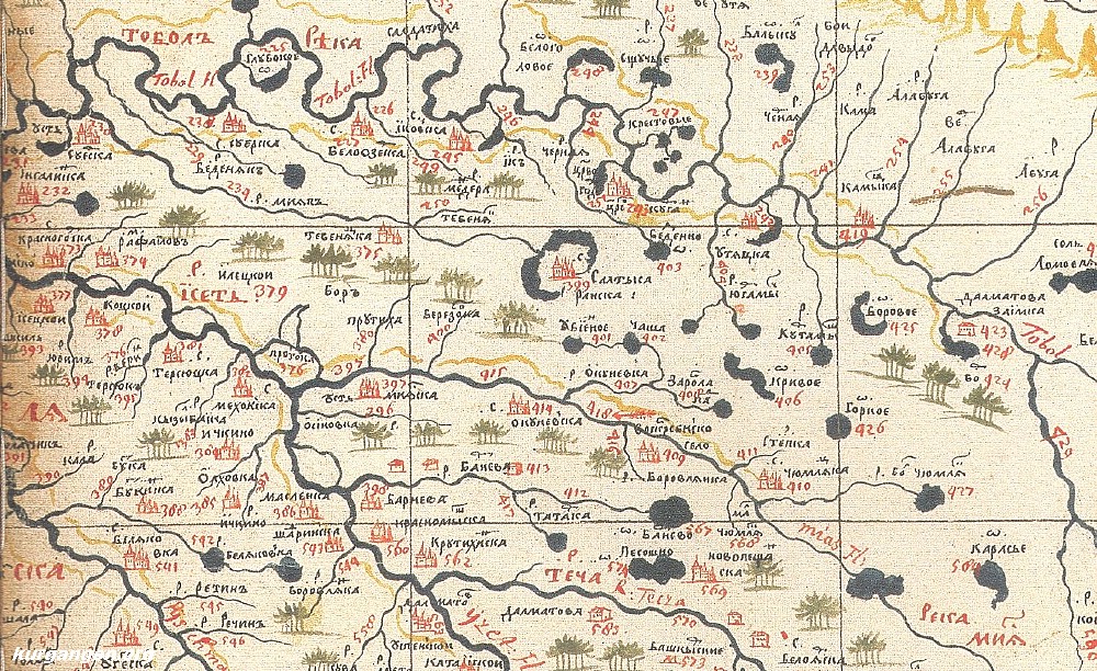 Ремезовская летопись. Чертёжная книга Сибири 