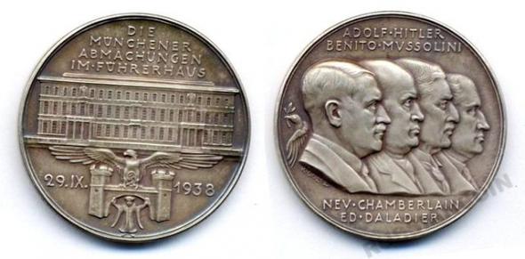 «Мюнхенский сговор» 30 сентября 1938