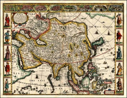 Рис. 4. Великая Тартария (1680 г.)